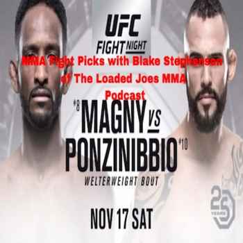 MMA Fight Picks UFCArgentina with BlakeS