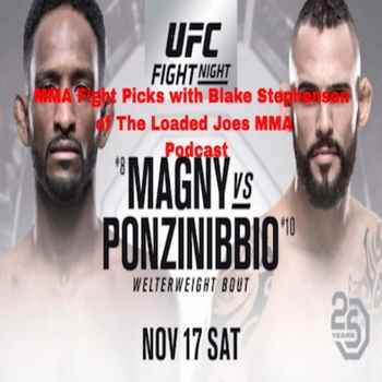 MMA Fight Picks UFCArgentina with BlakeS