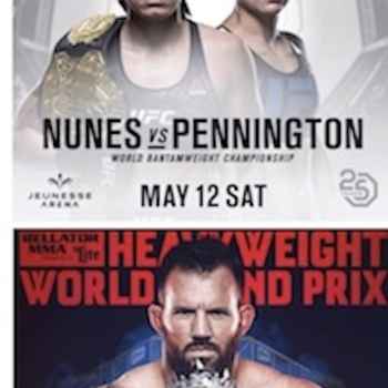 UFC224 and Bellator199 Fight Picks