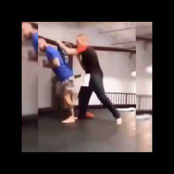 Cody Garbrandt Jean Claude Van Damme Light Sparring Cody Not Happy About Being Kicked