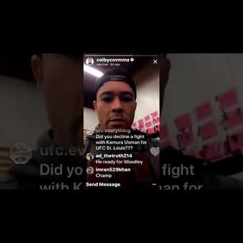 Colby Covington Stops By His Old High School Were He Won A State Championship