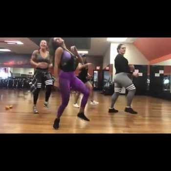 Cris Cyborg Gabi Garcia Dancing