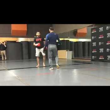 Cub Swanson UFC Fresno Open Workout