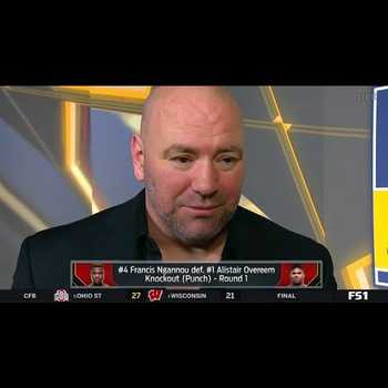 Dana White Discusses UFC 218 Future of Tonights Winners 2 FOTN Bonuses