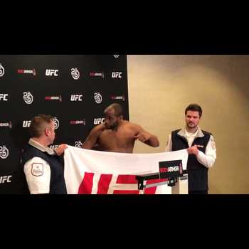 Daniel Cormier UFC 220 Early Weigh In