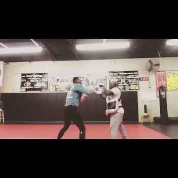 Derek Brunson Hitting Mitts