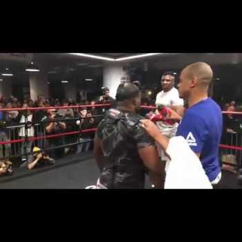 Francis Ngannou UFC 220 Open Workout