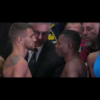 INTENSE Vasyl Lomachenko v Guillermo Rigondeaux Weigh n Face Off