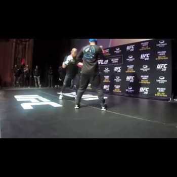 Jose Aldo UFC 218 Open Workout