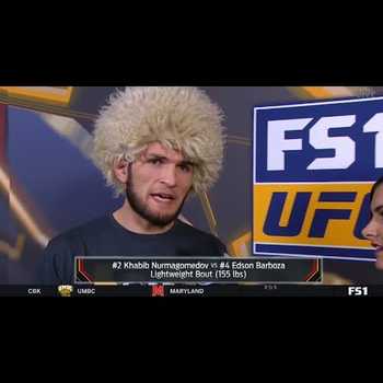 Khabib Nurmagomedov Discusses UFC 219 Making Weight My Plan Finish Him 