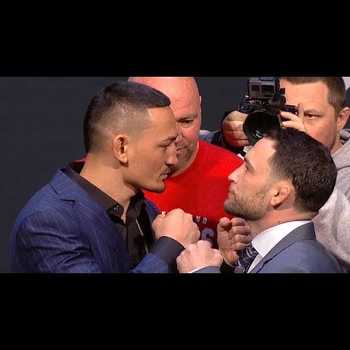 Max Holloway Frankie Edgar Discuss UFC 222