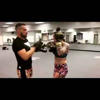 Megan Anderson Hitting Mitts Elbows