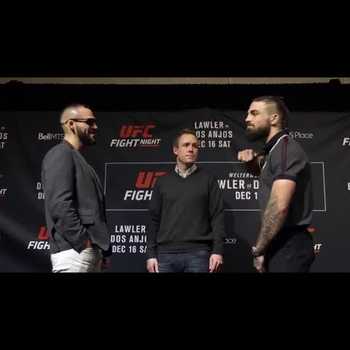 Mike Perry v Santiago Ponzinibbio UFC Winnipeg Face Off Hadoken