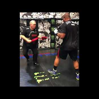 Rampage Jackson Hitting Mitts