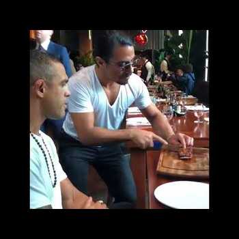 Salt Bae Preparing Vitor Belforts Food