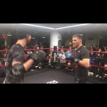 Stipe Miocic UFC 220 Post Open Workout