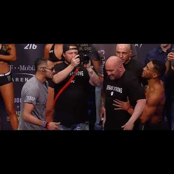 UFC 216 Tony Ferguson X Kevin Lee Weigh In Face Off Interview